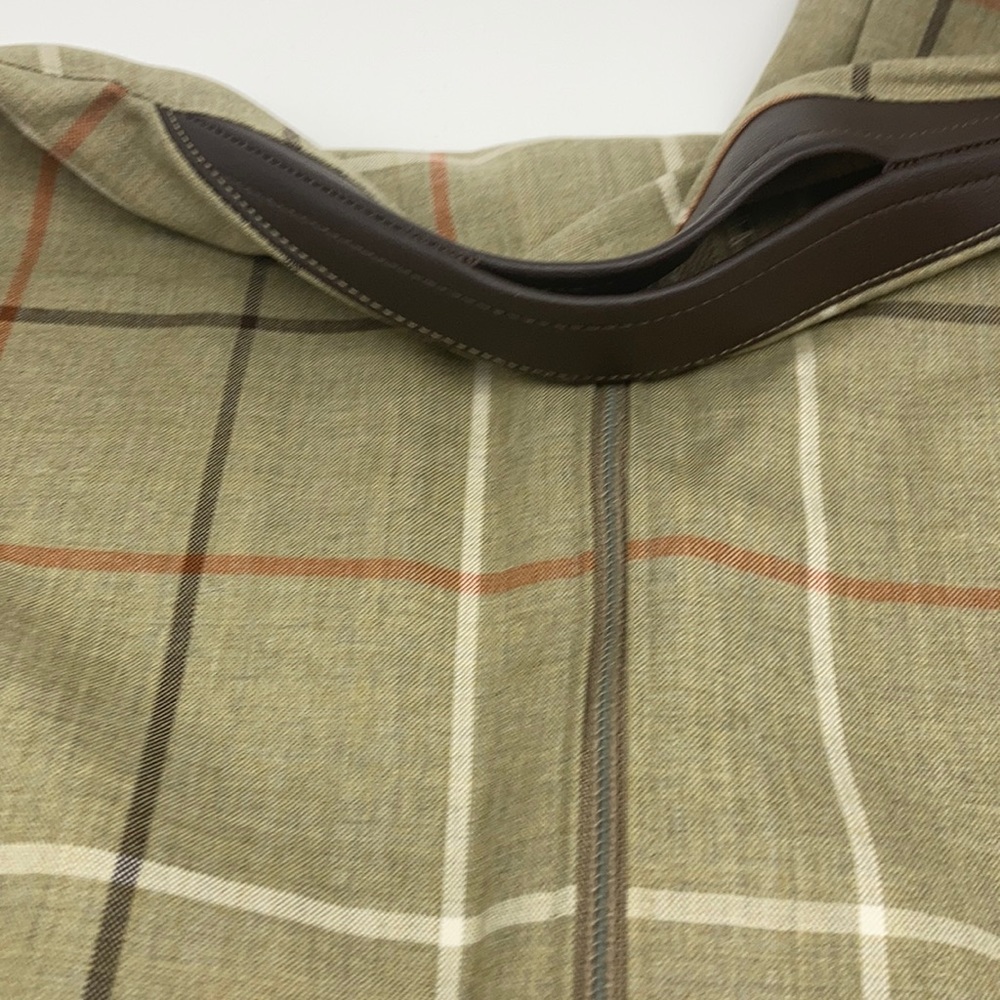 Burberry check fabric garment dust covers.set of 2 - Picture 3 of 6